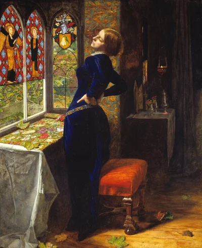 yeron - Mariana, John Everett Millais. 1851

SPOILER
twitter
#malarstwo #sztuka