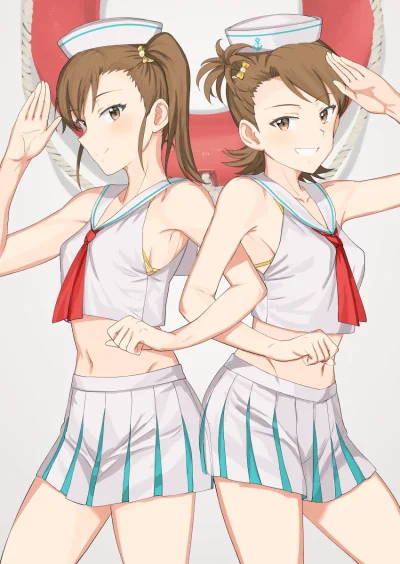 bakayarou - #randomanimeshit #idolmaster #mamifutami #amifutami #anime