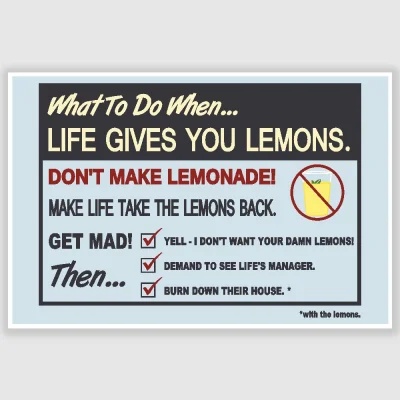 T.....l - When life gives you lemons... ( ͡° ͜ʖ ͡°) #pdk #portal #gry #cytaty