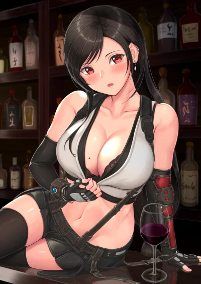 Azur88 - #randomanimeshit #anime #finalfantasy #finalfantasyvii #tifalockhart #zakola...