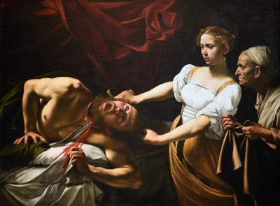 S.....x - Judith beheading Holofernes/Judyta ścinająca głowę Holofernesowi, Caravaggi...