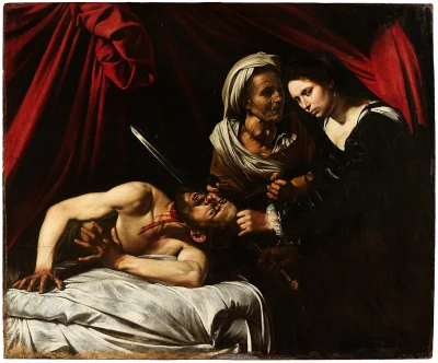 S.....x - The Toulouse Judith Beheading Holofernes, Caravaggio lub Louis Finson, 1606...