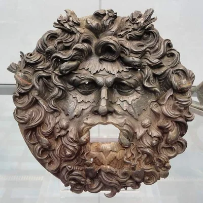 IMPERIUMROMANUM - Maska rzymska ukazująca Oceanusa

Maska rzymska ukazująca zapewne...