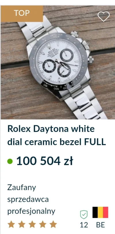 eric2kretek - > Rolety i inne które oryginalne kosztują za 20k

 Żaden zegarek na ty...
