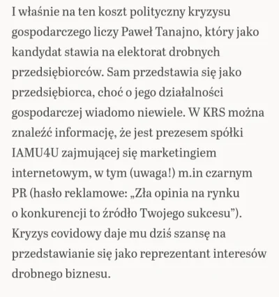 K.....5 - W "Polityce" znalazłem takie coś, ma ktoś więcej info? Żeby nie wyszło, że ...