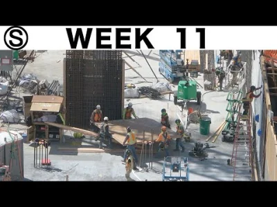 WuDwaKa - Jedenasty tydzień budowy nowego 13 piętrowego Szpitala w San Francisco.

 ...