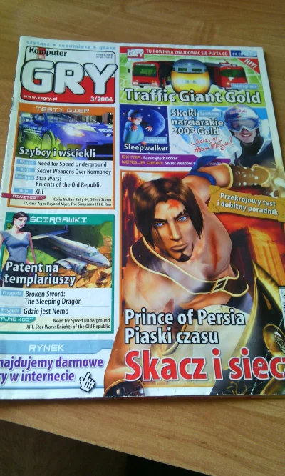 SzycheU - Ależ relikt znalazłem u siebie xD wydanie czasopisma komputer gry z marca 2...