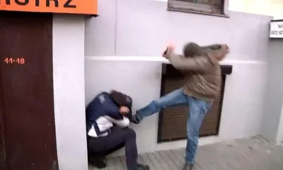 d.....e - @varmiok: miał przez niego przeniknąć, przeskoczyć go, zrobić salto? Policj...