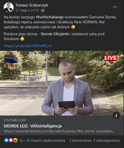 YgoR - @NijuGMD:

 i jeszcze szesnastka Damiana Skorka, bo wrzuciłeś covera Patointe...