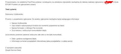 SRzeyamlon - Jaka firma informatycznie obsługuje ePUAP i gov.pl ? Wysłałem im zgłosze...