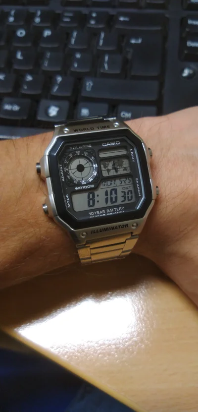 petrosweter - Chyba najlepszy zegarek do 150 zł - Casio AE1200WH. A co tam u was na n...