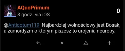 Antidotum119 - @ReDHunter 
Dwójmyślenie - oznacza przede wszystkim umiejętność wyznaw...