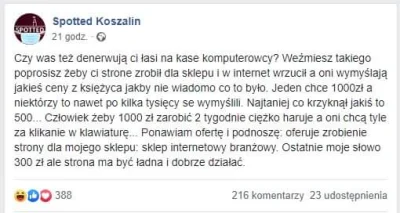 r.....y - Masakra, ci kąputerowcy są tacy pazerni... Kiedyś się człowiek cieszył, że ...