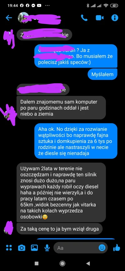 ToxycznyKarol - @Terrano_pl tu krótki dialog z właścicielem że by wziął dwie za taką ...