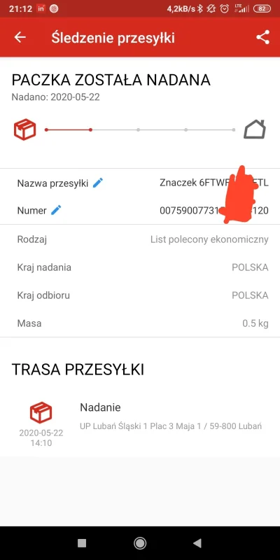 kruprz - @niebezpiecznik-pl wchodzę sobie na aplikację #envelo od @PocztaPolskaSA i w...
