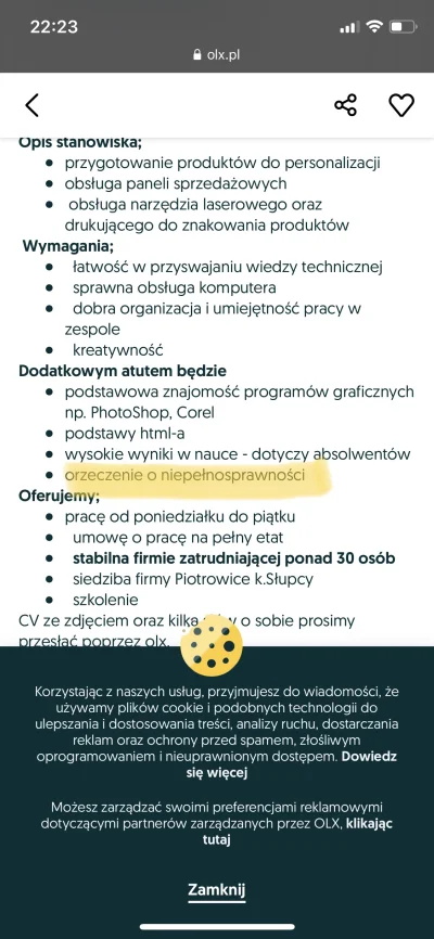 Steczny - Co #!$%@?? Dodatkowym atutem jest niepełnosprawność o #!$%@? tu chodzi? Tak...