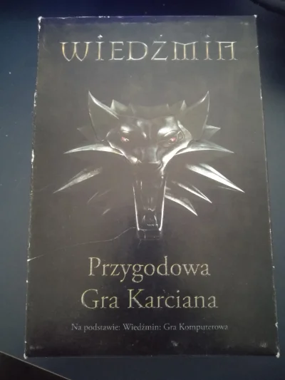 wielokropekk - Czy byłby ktoś zainteresowany kupnem Wiedźmin Przygodowa Gra Karciana ...