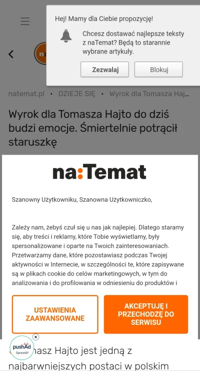 b.....r - Nienawidzę tych wyskakujących okienek na stronach internetowych. Aż się ode...