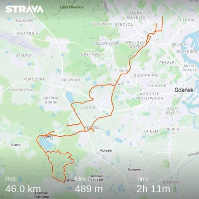 velomapa - 393 430 + 46 = 393 476

Równe 46 km! Ale tak na prawdę powinno chyba być...