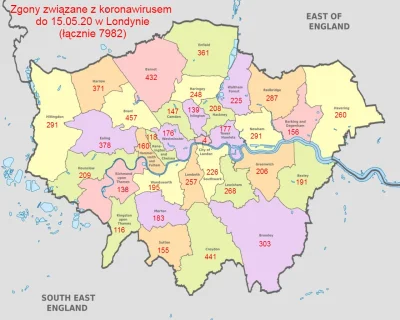 modul - Przygotowałem mapkę na bazie https://www.bbc.co.uk/news/uk-51768274 z liczbą ...