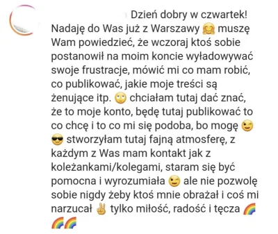 pauleene - Konto już prywatne, ale jeszcze przed blokadą wydała „oświadczenie” ( ͡° ͜...