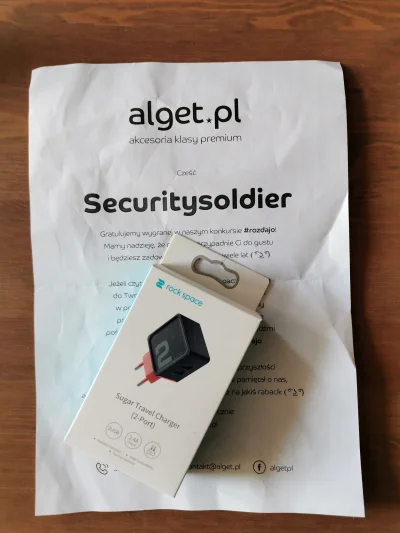 Securitysoldier - @alget dzięki! Na pewno się przyda!