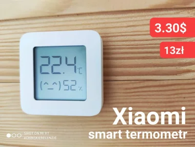 sebekss - Tylko 3.30$ (13zł) za smart termometr/higrometr Xiaomi❗
➡️Działa z apką Mi...