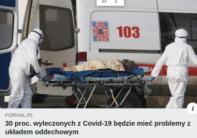 bioslawek - @CoolYo: "30 procent osób, które zachorowały na Covid-19 po zakażeniu się...