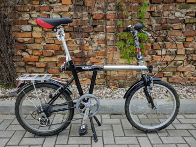 Ajtos - Mój rower n+1 (więcej zdjęć w komentarzach, w tym jak wygląda złożony). Kurzy...
