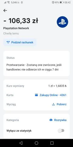 Brozyn - #ps4 dawał ktoś na tagu znać że revolut znowu działa na tureckich kontach? S...