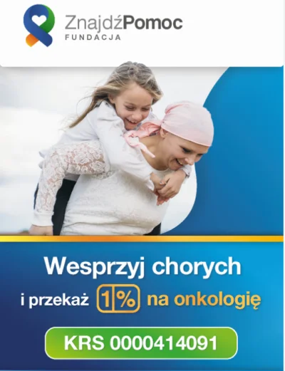 FundacjaZnajdzPomoc - Dziś ostatni moment żeby rozliczyć swój 1%
Jeśli jeszcze nie r...