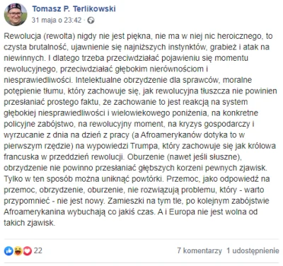 loginnawykoppl - To ja jeszcze dorzucę Terlikowskiego (pic rel) i... Thomasa Jefferso...