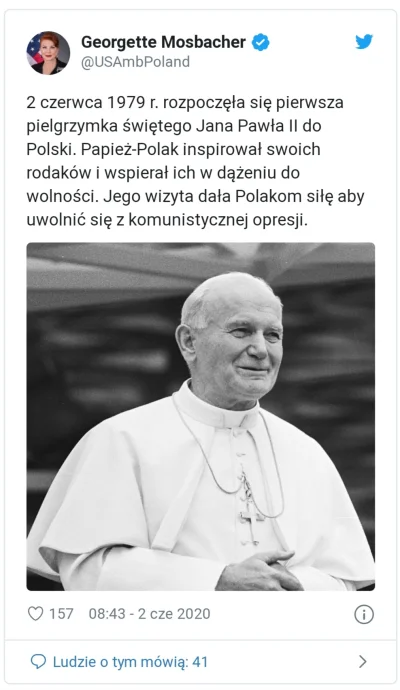 Mucha785 - Co ciekawe dziś jest rocznica pierwszej pielgrzymki do Polski