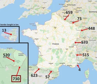 Precypitat - #ciekawostki #mapy #mapporn #kalkazreddita
Francja swoją najdłuższą gra...