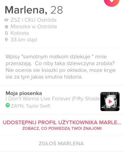 P.....r - A może po prostu nie znoszę guwniaków i dlatego nie chcę, a ta mi z jakaś s...