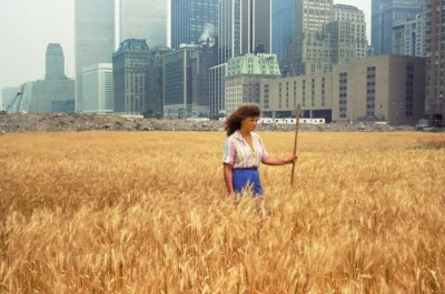 Anxious - Pole pszenicy w sercu Manhattanu 1982 r. 

#heheszki ( ͡º ͜ʖ͡º) #fotografia...