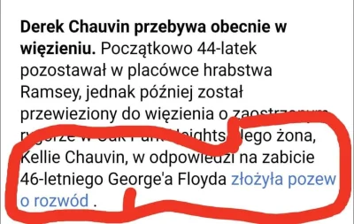 Kipper - Żona policjanta, który zabił afroamurzyna złożyła pozew o rozwód. Typowa bab...