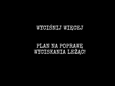 elofrytki - @IntruderXXL: ja robię tyle samo wiosła i podciągania co wyciskania leżąc...