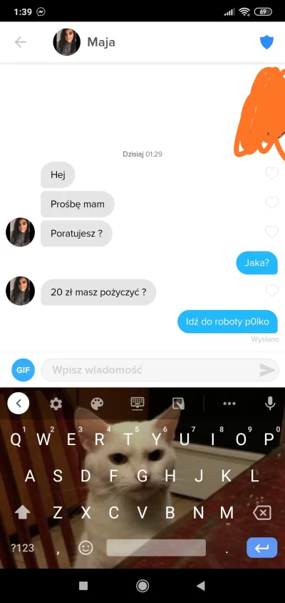 wenrzuwcalatorba - Zobaczcie mirasy co mi się za perełka na tinderze trafiła. 
Na koń...