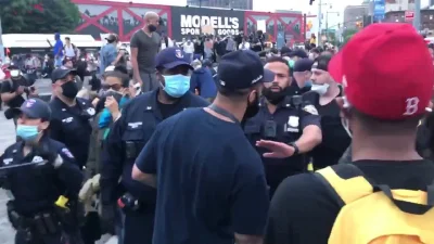 yeron - 4/x
New York City, NY: beating a variety of unarmed protestors for sport