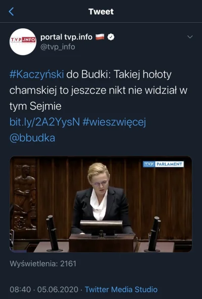 kezioezio - Myślałem, że będą próbować to jakoś przykryć, a oni jeszcze się tym chwal...