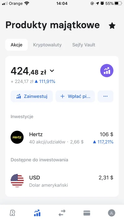 loginzajety7 - kupiłem tego hertza wczoraj za 200 zyla. Nie mam pojęcia o co chodzi w...