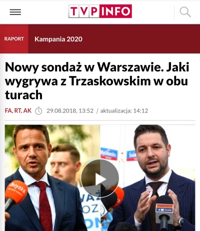 Soojin21 - Żródło

Tak było w 2018. Mam nadzieję, że teraz Duda też wygrywa z Trzasko...