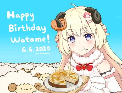 Merli20 - Dzisiaj Watame i Ja możemy jeść ciasto ( ͡° ͜ʖ ͡°)
#randomanimeshit #anime...