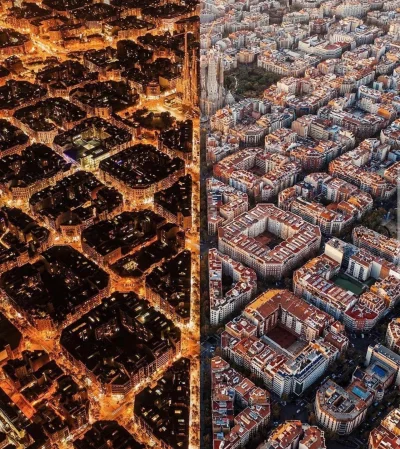 WuDwaKa - Barcelona, noc/dzień.

#barcelona #hiszpania #noc #dzien #miasto l autor/źr...