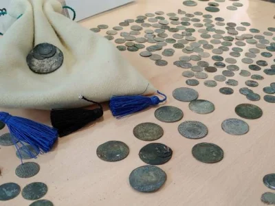 Zwiadowca_Historii - Ponad pół tysiąca monet uratowano w Ełku... pochodzą głównie z X...