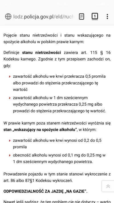 generalss - @PolaczekPijaczek: nie zgodzę się że do 0.2 włącznie można prowadzić. Mas...