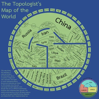 Sleepypl - Topologiczna mapa świata ( ͡° ͜ʖ ͡°)
#matematyka #nauka #ciekawostki #geo...