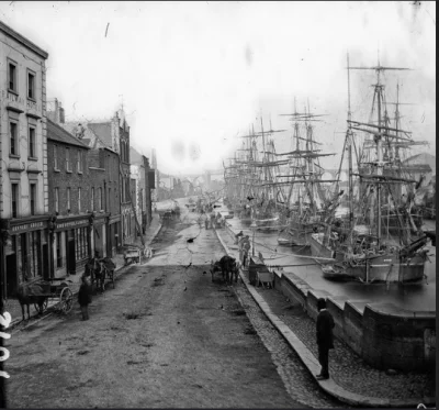 hrabiaeryk - North Quay, Drogheda, ok 1865 (Irlandia)
#irlandia #ciekawostkihistoryc...