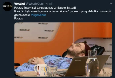 CzlowiekPuma - Co Mateusz "Bydlak/Bebech" Rokuszewski rzuca dzisiaj ripostami to ja n...